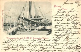 T2/T3 1898 SMS Kronprinz Erzherzog Rudolf Osztrák-Magyar Monarchia Kronprinz-osztályú... - Sin Clasificación