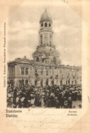 T2/T3 Ivano-Frankivsk, Stanislawów, Stanislau; Ratusz / Rathaus / Mass At The Town Hall - Non Classés
