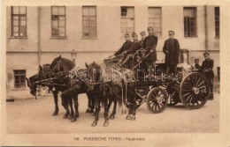 ** T2 Russische Typen, Feuerwehr. Verlag Für Allgemeines Wissen, Berlin W. 9. / Russian Fire Brigade,... - Sin Clasificación