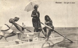 * T2 Riccione, Una Gita In Mare / Sea Trip, Ladies In Bathing Suit. Ediz. Ferdinando Ballerini - Zonder Classificatie