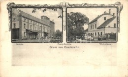 ** T2 Czechowice, Czechowitz; Mühle, Wohnhaus / Mill, Villa, Art Nouveau. Rob. Krischke - Unclassified