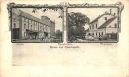 ** T2 Czechowice, Czechowitz; Mühle, Wohnhaus / Mill, Villa, Art Nouveau. Rob. Krischke - Sin Clasificación