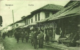 T2/T3 Sarajevo, Carsija / Street View With Bazaar Shops (EK) - Non Classés