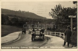 T2 Vienna, Wien XIX. Cobenzlserpentine, Autoboslinie Grinzig-Cobenzl, Hans Hübner / Autobuses - Unclassified