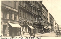 T2 1934 Vienna, Wien VII. Neustiftgasse, Erste Wiener Feinputzerei, Delikatessen,  / Street View, Shops Of Johann... - Non Classés