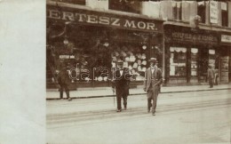 T2 1914 Újvidék, Novi Sad; Utcakép, Kertész Mór és Hohlfeld J.... - Non Classés