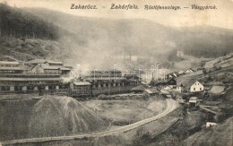 * T2 Zakárfalva, Zakárfalu, Zsakaróc, Zakarovce; Vasgyárak. Feitzinger Ede 726. /... - Sin Clasificación