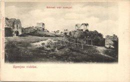 T1/T2 Nagysáros, Velky Saris; Sárosi Vár Romjai. Divald / Castle Ruins - Sin Clasificación
