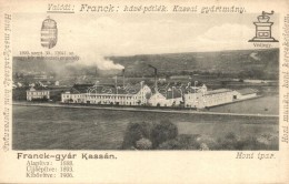 ** T2 Kassa, Kosice; Franck-gyár; Hátoldalon Franck Henrik Fiai Rekláma / Franck Coffee... - Sin Clasificación