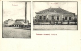 * T1/T2 Abaújszina, Szina, Sena; Postaépület, Szeszgyár / Post Office, Distillery - Non Classés