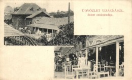 T2 Vízakna, Ocna Sibiului; Seiser Cukrászdája és Terasza / Confectionery, Terrace - Sin Clasificación