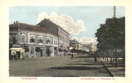 ** T1/T2 Temesvár, Timisoara; Józsefváros, Hunyadi út, Keppich Adolf, Simon... - Unclassified