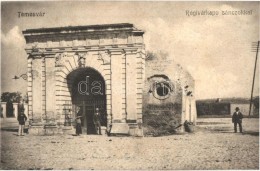 T3 Temesvár, Timisoara; Régi Várkapu A Sáncokkal / Old Castle Gate With Ramparts (fl) - Unclassified