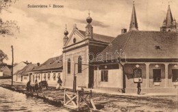 * T2/T3 Szászváros, Broos; Utcakép Zsinagógával / Street View With Synagogue ... - Unclassified