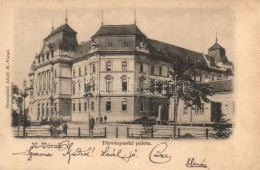 T2 Nagyvárad, Oradea; Törvényszéki Palota. Sonnenfeld Adolf Kiadása / Palace Of... - Unclassified