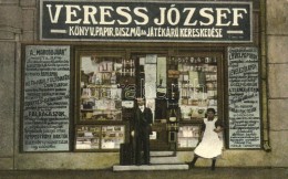 * T2/T3 Marosújvár, Ocna Mures; Veress József Könyvkereskedése és... - Unclassified