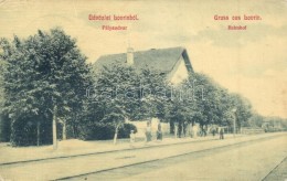 T2 Lovrin, Vasútállomás. W. L. 1255. / Bahnhof / Railway Station - Sin Clasificación