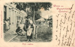 T2/T3 1899 Gyulafehérvár, Karlsburg, Alba Iulia; Oláh Cigány, Utca Részlet.... - Sin Clasificación