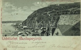 T2 1899 Budapest I. Szent Gellérthegy, Tabán Városrész; Ottmar Zieher Litho - Sin Clasificación