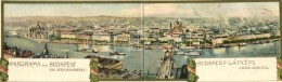 ** T2 Budapest, Látkép A Budai Oldalról, Litho Panorámalap / Panoramacard Litho S:... - Sin Clasificación