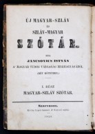 Jancsovics István: Új Magyar-szláv és Szláv-magyar Szótár. I.... - Sin Clasificación