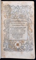 Lucius Coelius Firmianus Lactantius (kb. 250-kb.325): Quae In Hoc Opere Contineantur. Divinarum Institutionum Libri... - Unclassified