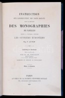 F(rédéric) Le Play: Instruction Sur L'observation Des Faits Sociaux Selon La Méthode Des... - Sin Clasificación