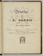 H. B. Guffroy: Pensées De F(ranz) Gareis Jeune Peitre Saxon Ou Collection D'Esquisses Et De Sujets Gracieux... - Sin Clasificación