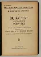 Részletes Magyar Utikalauzok: Bercza-Thirring: Budapest Duna-balparti Környéke 65 Képpel... - Zonder Classificatie