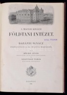 Böckh János, Szontagh Tamás: A Magyar Királyi Földtani Intézet. Bp., 1901,... - Zonder Classificatie