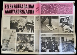 1958 'Ellenforradalom Magyarországon', 1956-ról Szóló Propagandaplakát, Bp.,... - Sin Clasificación