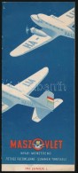 1952 Maszovlet Utazási Menetrend / Hungarian Airlines Schedule 10p. - Non Classés