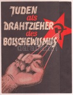 Cca 1933 Juden Als Drahtzieher Des Bolschewismus Náci Propagandakiadvány / Nazi Propaganda Booklet.... - Sin Clasificación
