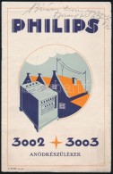 Cca 1929 A Philips 3002 és 3003 Anódkészülékek és... - Sin Clasificación