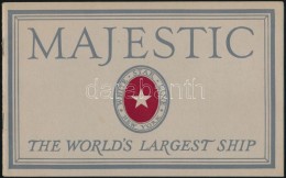 Cca 1910 Majestic, The World's Largest Ship. Képes IsmertetÅ‘  Füzet 24 Oldallal. / Picture Booklet... - Sin Clasificación