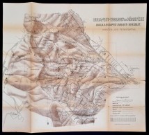 Cca 1910 Budapest-Zugliget és Környéke Térkép, Kiadja A Budapest-Zugligeti... - Otros & Sin Clasificación