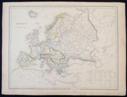 1847 Európa NagyméretÅ± Határszínezett RézmetszetÅ± Térképe. /... - Other & Unclassified