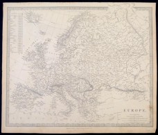 1836 Európa NagyméretÅ± RézmetszetÅ± Térképe. / 1836 Map Of Europe Society For... - Other & Unclassified