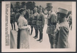 1918 A Katonai Mária Terézia-rend új Kitüntetettjei IV. Károly és Zita... - Otros & Sin Clasificación