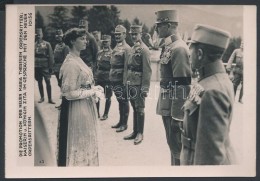 1918 A Katonai Mária Terézia-rend új Kitüntetettjei IV. Károly és Zita... - Andere & Zonder Classificatie