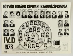 1980 Eötvös Loránd Gépipari Szakközépiskola Tanári Kara és... - Otros & Sin Clasificación