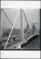 Cca 1970 Budapest, Villamos Az Erzsébet Hídon, Vintage Negatívról Készült... - Otros & Sin Clasificación