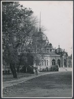 Cca 1955 Városligeti MÅ±jégcsarnok, Korschelt Miklós (1900-1982), Pecséttel Jelzett,... - Otros & Sin Clasificación