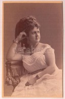 Cca 1870 Benza Ida (1846-1880) OperaénekesnÅ‘ (drámai Szoprán), Benza Károly... - Otros & Sin Clasificación