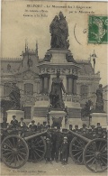 BELFORT - Le Monument Des Trois Sièges Avec Les Canons Offerts Par Le Ministre De La Guerre à La Ville -ed. J.B. Schmitt - Belfort – Siège De Belfort