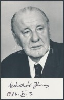 1986 Kádár János Aláírása Å‘t Magát ábrázoló... - Sin Clasificación