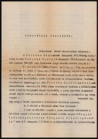 1944 Pattantyús-Ábrahám DezsÅ‘ 1919-es Miniszterelnök Gépelt Levele Illetve... - Sin Clasificación