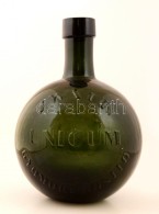 Cca 1940 Zwack Unicumos Nagy Palack, Kb 15 L, Hibátlan, Jelzett, M:47 Cm - Glass & Crystal