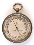 Cca 1890-1910, Juszt Ferencz Zsebbarométer, D: 5 Cm /

Cca 1890-1910 Pocket Barometer, D: 5 Cm - Other & Unclassified