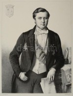1855 Alexandre Colonna-Walewski (1810-1868) Lengyel-francia Diplomata.nagyméretÅ± KÅ‘nyomatos... - Estampas & Grabados